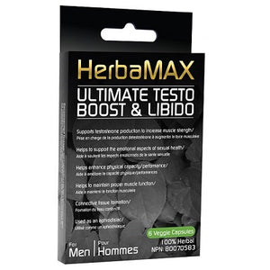 Herbamax For Men, Ultimate Testo Boost, 6 capsules