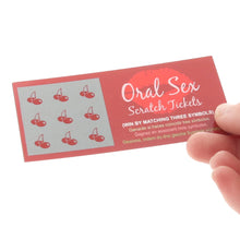 Load image into Gallery viewer, Oral Sex Scratch Tickets