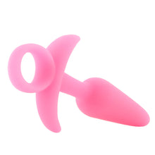 Load image into Gallery viewer, Firefly Small Prince Butt Plug in Glowing Pink