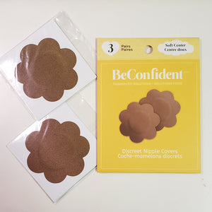 Discreet Nipple Covers, Set of 3 - BeConfident