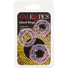 Load image into Gallery viewer, CalExotics Silicone Island Rings - Purple