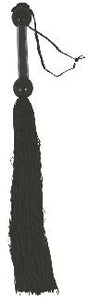 22in Rubber Whip, Black