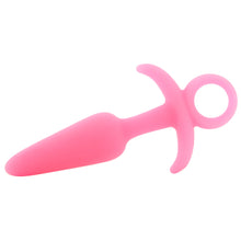 Load image into Gallery viewer, Firefly Small Prince Butt Plug in Glowing Pink