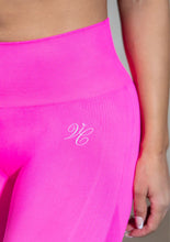 Load image into Gallery viewer, JESSICA SEAMLESS SPORTS LEGGINGS IN HOT PINK OMBRE