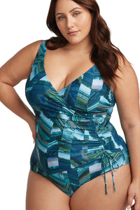 Chalcedony Rembrant One Piece Swimsuit