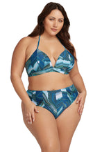 Load image into Gallery viewer, Chalcedony Monet Mid Rise Swim Pant