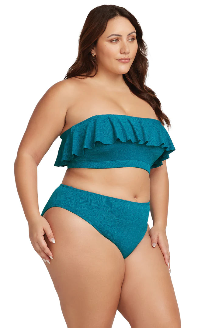 La Traviata Monet Mid Rise Bikini Bottom