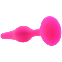 Load image into Gallery viewer, Luxe Beginner Silicone Butt Plug Kit in Pink