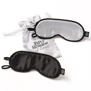 Fifty Shades of Grey® No Peeking Soft Twin Blindfold Set