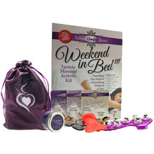 Load image into Gallery viewer, Weekend in Bed 3 Tantric Massage Activity Kit