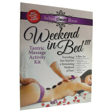 Load image into Gallery viewer, Weekend in Bed 3 Tantric Massage Activity Kit
