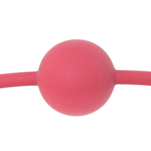 Load image into Gallery viewer, Saffron Silicone Ball Gag