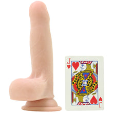 Load image into Gallery viewer, Real Cocks 6 Inch Uncircumcised Sliders Dildo in Vanilla