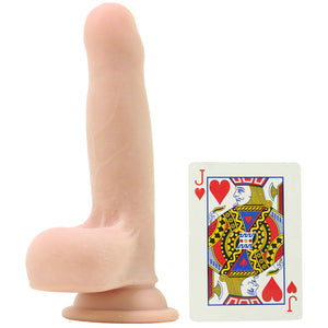 Real Cocks 6 Inch Uncircumcised Sliders Dildo in Vanilla