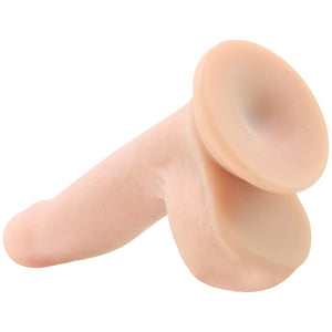 Real Cocks 6 Inch Uncircumcised Sliders Dildo in Vanilla