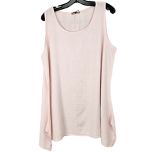 Load image into Gallery viewer, LINEN TUNIC TANK TOP