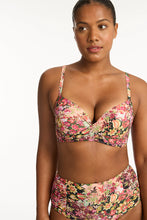 Load image into Gallery viewer, Wildflower Cross Front Moulded Cup Bra