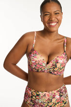 Load image into Gallery viewer, Wildflower Cross Front Moulded Cup Bra