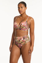 Load image into Gallery viewer, Wildflower Cross Front Moulded Cup Bra