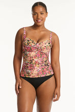 Load image into Gallery viewer, Wildflower Twist Front Tankini
