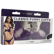 Load image into Gallery viewer, WhipSmart Classic Furry Cuffs in Purple