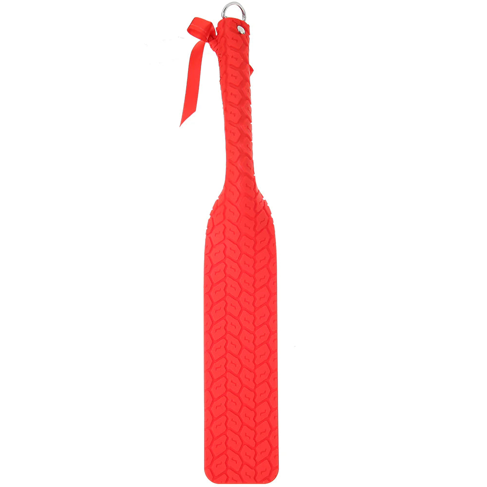 Sei Mio Tread Carefully Tyre Textured Paddle in Red