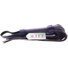 Load image into Gallery viewer, Leather Flogger in Purple