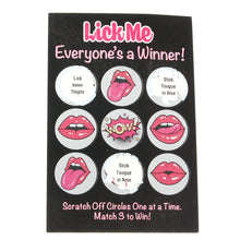 Load image into Gallery viewer, Lick Me Lotto Scratch Card