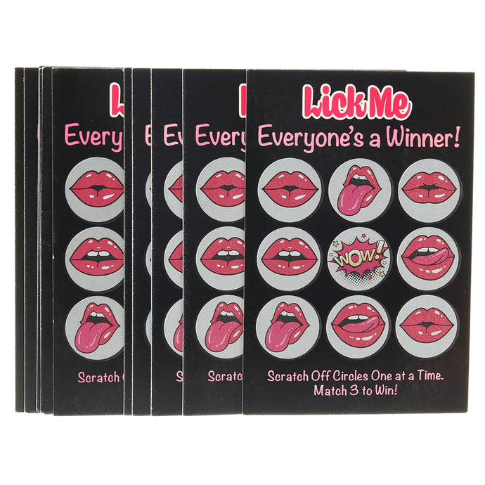 Lick Me Lotto Scratch Card