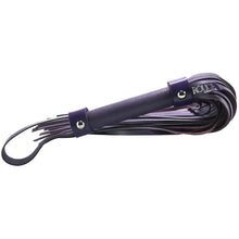 Load image into Gallery viewer, Leather Flogger in Purple