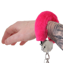 Load image into Gallery viewer, WhipSmart Classic Furry Cuffs in Pink