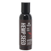 Load image into Gallery viewer, Hemp Seed Massage Lotion 2oz/60ml in Kashmir Musk