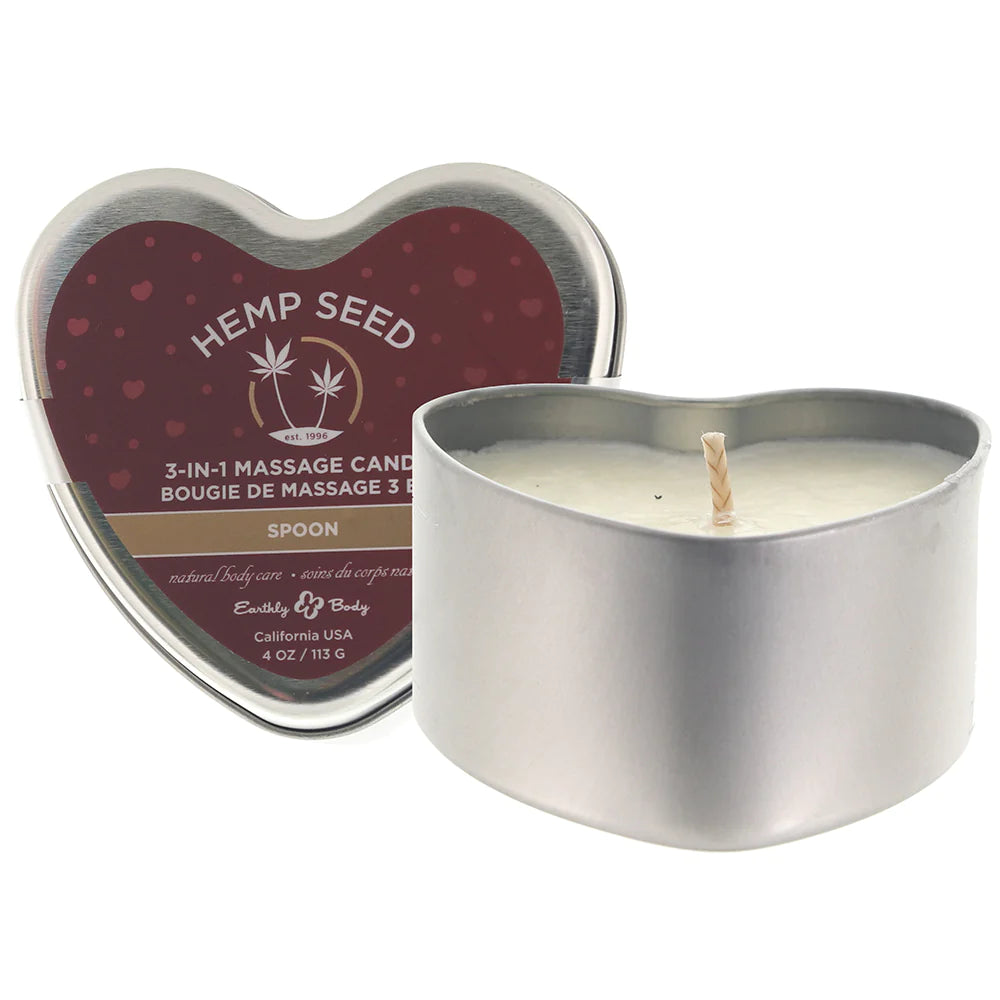 3-in-1 Massage Candle 4oz/113g in Spoon
