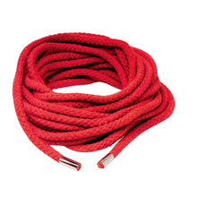 Load image into Gallery viewer, Fetish Fantasy Series 35 Foot Japanese Silk Rope in Red