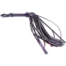 Load image into Gallery viewer, Leather Flogger in Purple