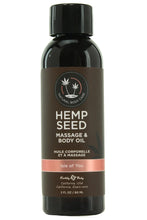 Load image into Gallery viewer, Hemp Seed Massage Oil 2oz/60ml in Isle of You