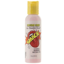 Load image into Gallery viewer, Smack Warming Massage Oil 2oz/59ml in Passion Fruit