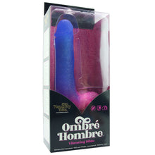 Load image into Gallery viewer, Naughty Bits Ombré Hombre Vibrating Dildo