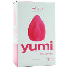 Load image into Gallery viewer, Yumi Rechargeable Finger Vibe in Foxy Pink