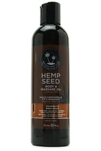Load image into Gallery viewer, Hemp Seed Massage Oil 8oz/236ml in Dreamsicle