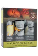 Load image into Gallery viewer, Edible Massage Oil Gift Set 3x2oz in Tropical