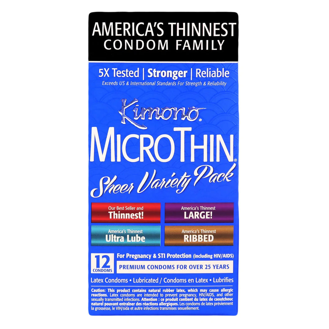 Kimono Micro Thin Sheer Variety - 12 Pack