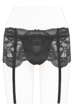 Load image into Gallery viewer, Floral Lace Garter Belt