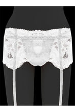 Load image into Gallery viewer, Floral Lace Garter Belt