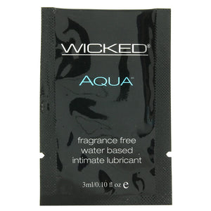 Aqua Lube .10oz/3ml in Fragrance Free