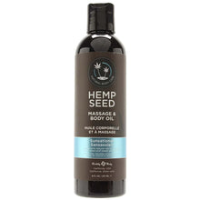 Load image into Gallery viewer, Hemp Seed Massage Oil 8oz/237ml in Sunsational
