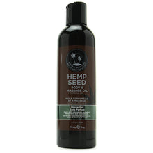 Load image into Gallery viewer, Hemp Seed Massage Oil 8oz/236ml in Unscented