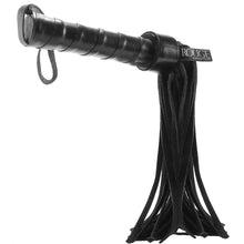 Load image into Gallery viewer, Short Suede Flogger in Black